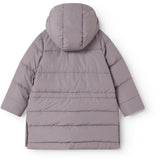 MarMar Tech. Puffer Plum Stem Oxford Coat