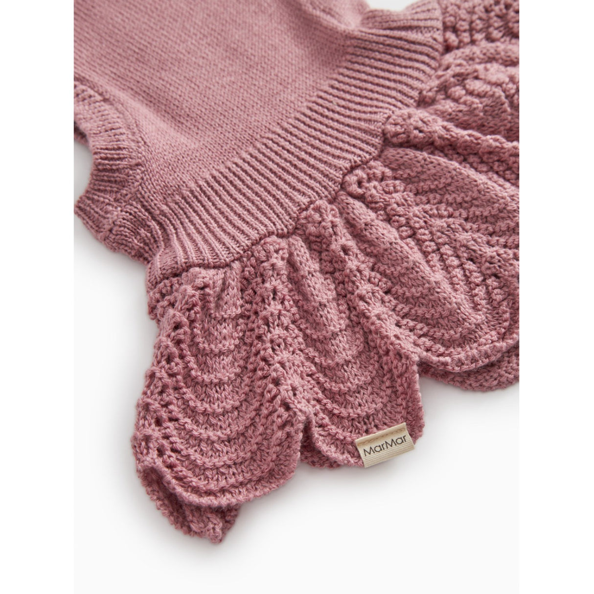 MarMar Light Cotton Wool Lace Autumn Russet Adalyn Balaclava