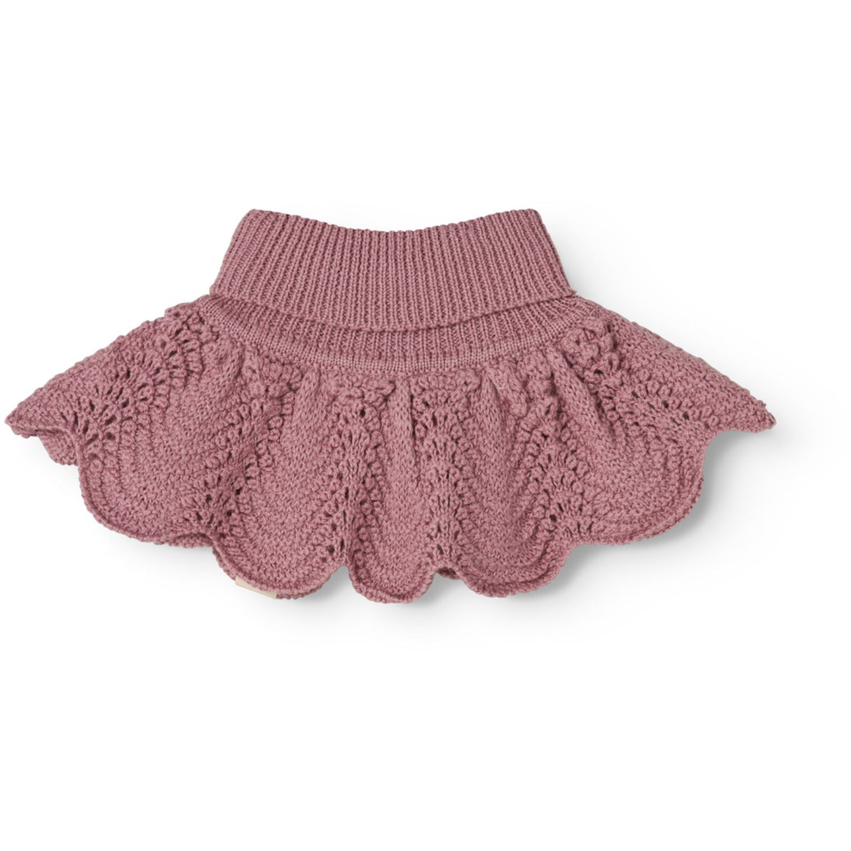 MarMar Light Cotton Wool Lace Autumn Russet Alani Neck Warmer
