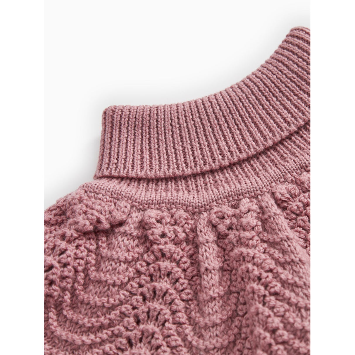 MarMar Light Cotton Wool Lace Autumn Russet Alani Neck Warmer
