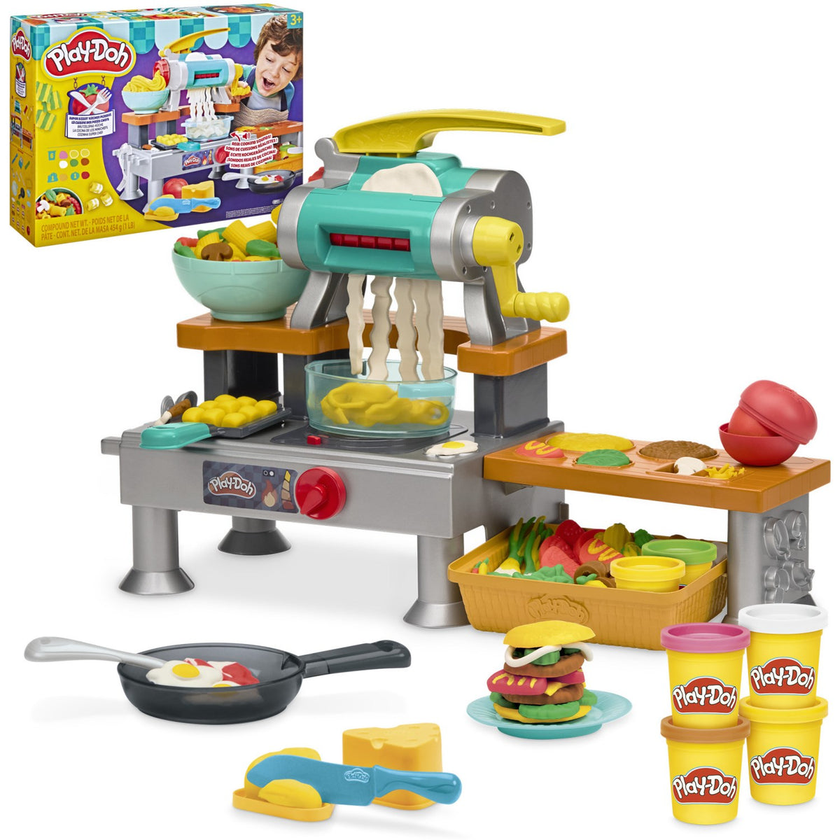 Play-Doh Super Sizzlin Køkken-Legesæt