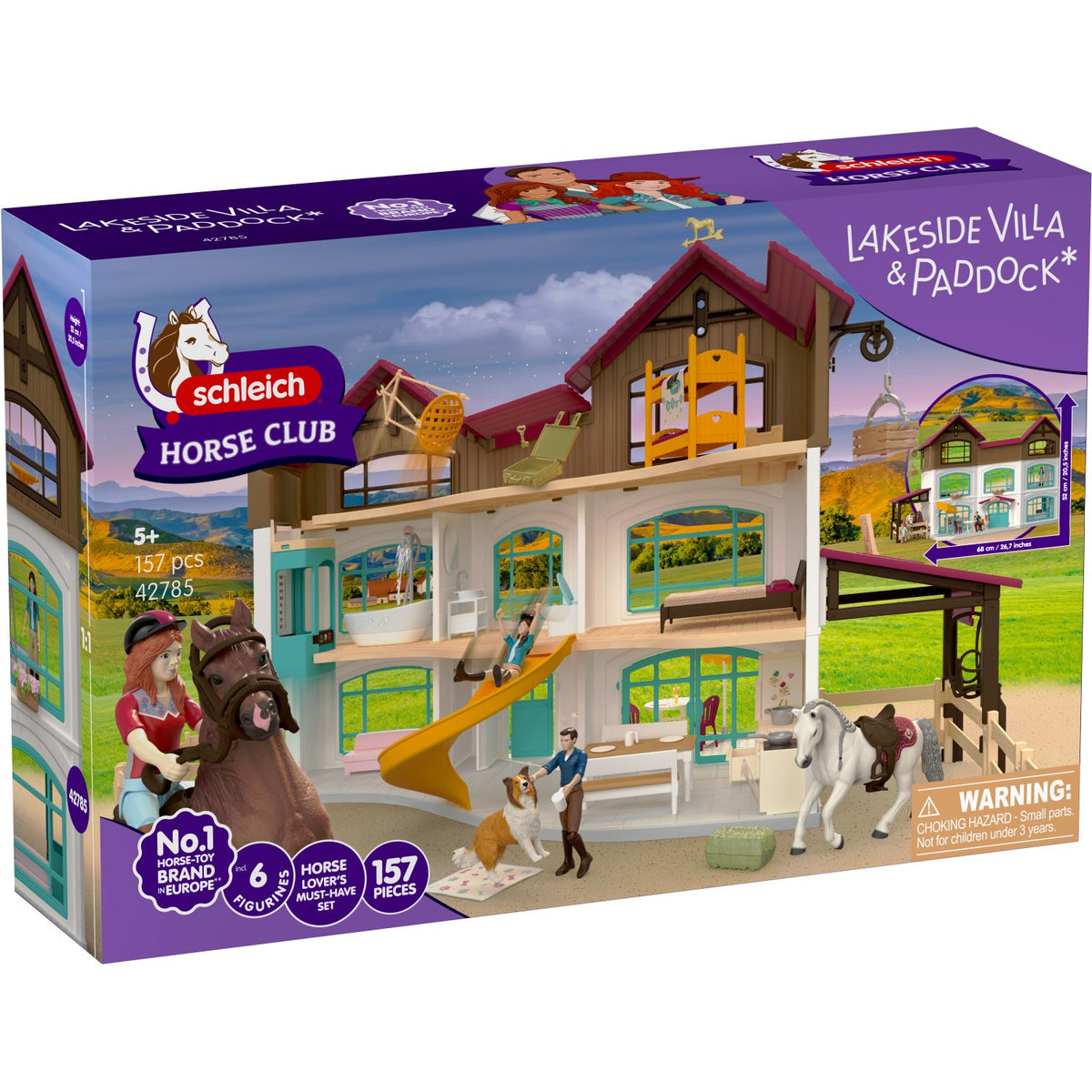 Schleich Lakeside Villa & Hestefold