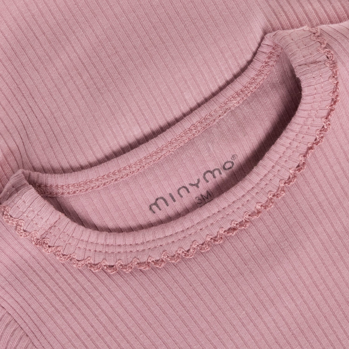 Minymo Nostalgia Rose Body Ls Rib