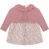 Minymo Nostalgia Rose Dress Ls Aop