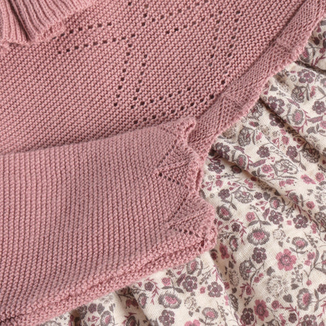 Minymo Nostalgia Rose Dress Ls Aop