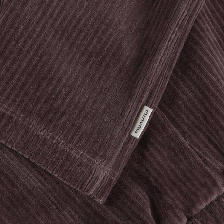 Minymo Plum Truffle Pants Velour