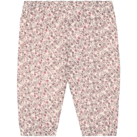 Minymo Pink Tint Pants Aop