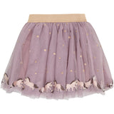 Minymo Fawn Skirt Mesh W. Emb.