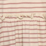 Minymo Fawn Dress Ls Y/D Rib