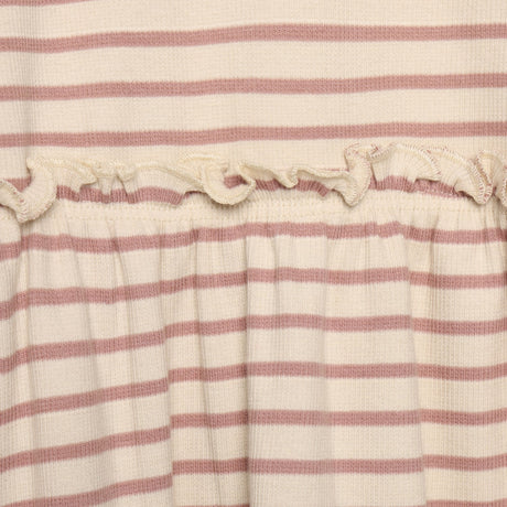 Minymo Fawn Dress Ls Y/D Rib