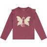 Minymo Crushed Berry T-Shirt Ls