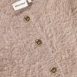 Minymo Bark Cardigan Knit W. Glitter