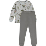 Minymo Profile Gray Pyjamas Ls Set Aop
