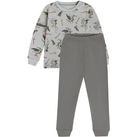 Minymo Profile Gray Pyjamas Ls Set Aop
