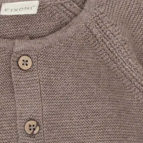 FIXONI Mountain Trial Melange Cardigan Knit
