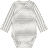 FIXONI Flint Gray Melange Wrap Body Ls Rib