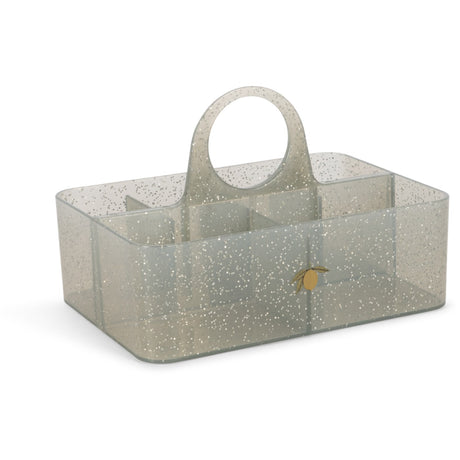 Konges Sløjd Sparkling Blue Glitter Storage Organizer