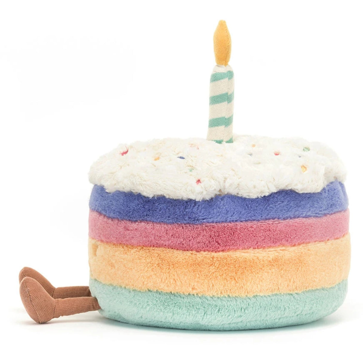 Jellycat Amuseables Rainbow Birthday Cake