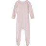 Serendipity Orchid/Offwhite Baby Suit Stripe