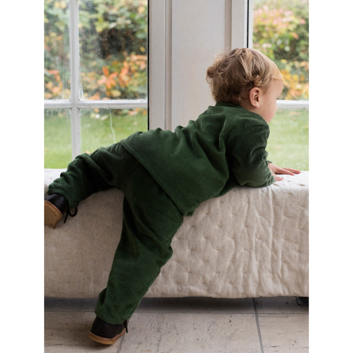 Serendipity Bay Leaf Baby Pants
