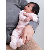 Serendipity Orchid Newborn Pants W. Feet