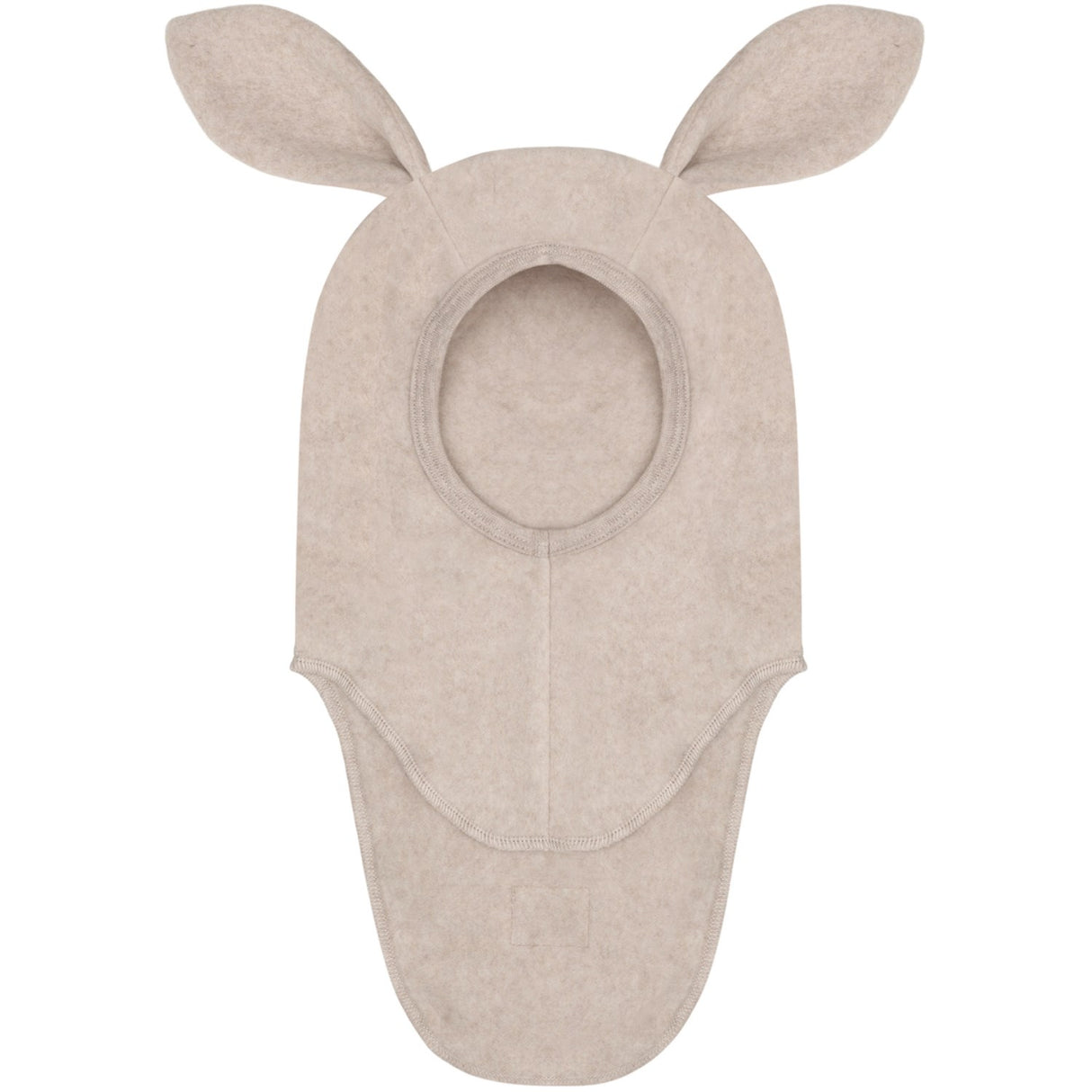 Huttelihut Camel Melange Balaclava Ears Cotton Fleece