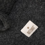 Huttelihut Dark Grey Melange Balaclava Ears Wool