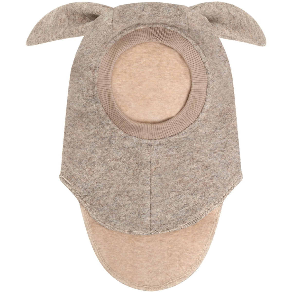 Huttelihut Camel Melange Balaclava Ears Wool