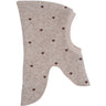 Huttelihut Sand Melange Balaclava Emb. Wool