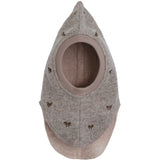 Huttelihut Camel Melange Balaclava Emb. Wool