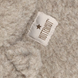 Huttelihut Camel Melange Balaclava Ears Wool Teddy