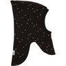 Huttelihut Dark Brown Melange Balaclava Emb. Wool