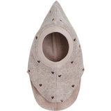 Huttelihut Sand Melange Balaclava Emb. Wool