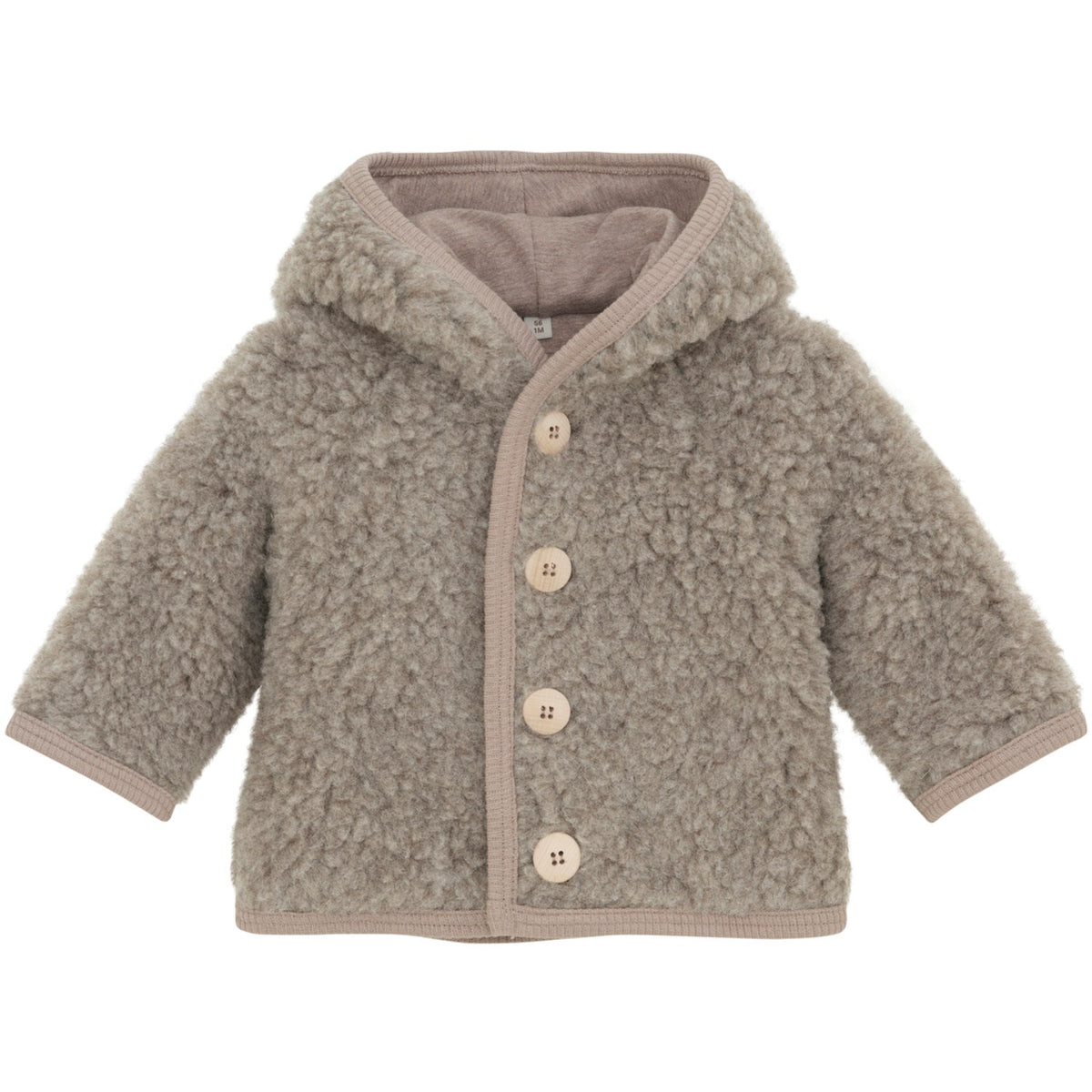 Huttelihut Camel Melange Jacket Pixie Wool Teddy W. Lin