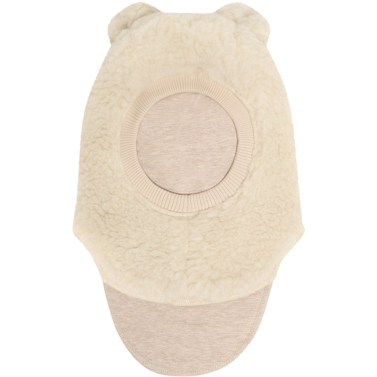 Huttelihut Cement Balaclava Ears Wool Teddy