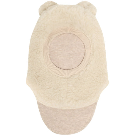 Huttelihut Cement Balaclava Ears Wool Teddy