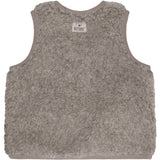 Huttelihut Camel Melange Vest Wool Teddy W. Lining