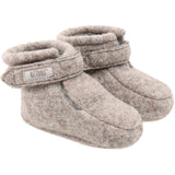 Huttelihut Camel Melange Boots Wool W. Velcro