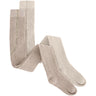 Huttelihut Camel Melange Wool Rib Stockings 2-Pack