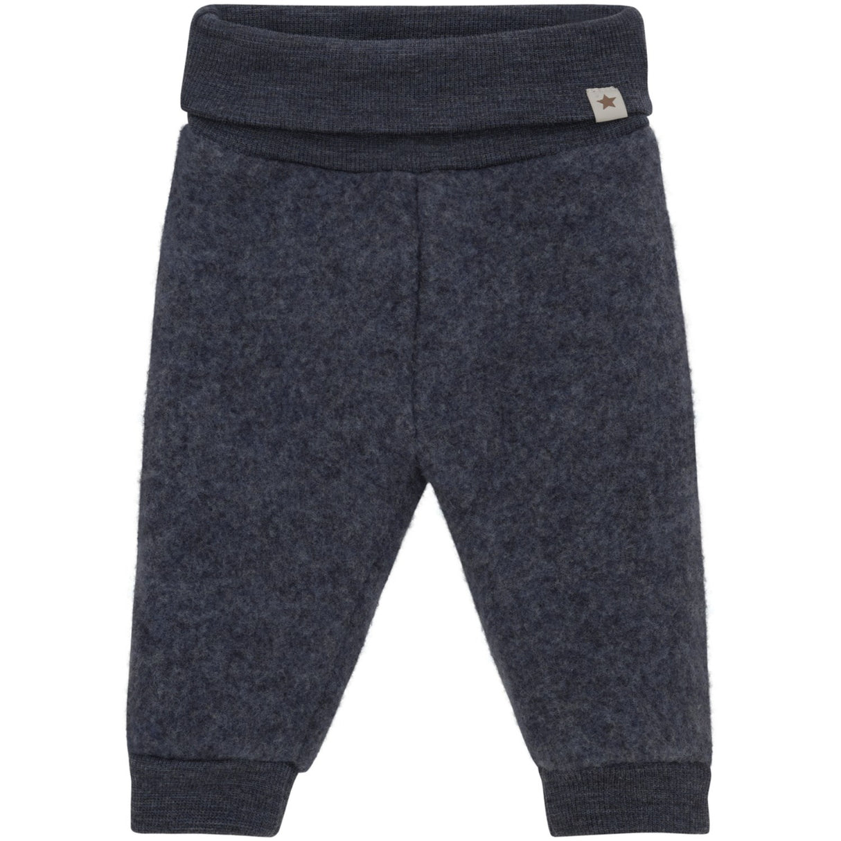 Huttelihut Ombre Blue Melange Pants Wool Fleece