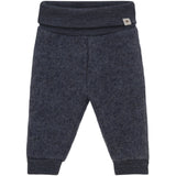Huttelihut Ombre Blue Melange Pants Wool Fleece