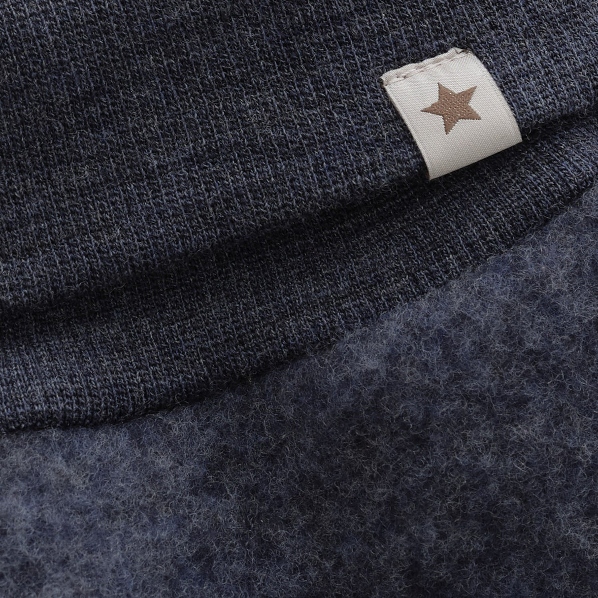 Huttelihut Ombre Blue Melange Pants Wool Fleece