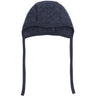 Huttelihut Ombre Blue Melange Bonnet Wool Fleece