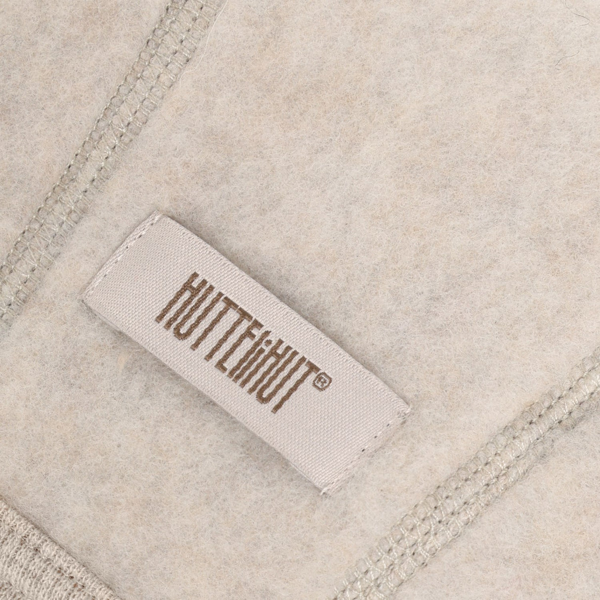 Huttelihut Camel Melange Bonnet Wool Fleece