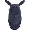 Huttelihut Ombre Blue Melange Balaclava Ears Wool Fleece