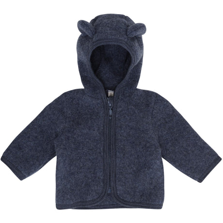 Huttelihut Ombre Blue Melange Jacket Ears Wool Fleece