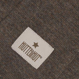 Huttelihut Brown Melange Balaclava Ears Wool Rib