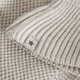 Huttelihut Sand Melange Balaclava Windstop Pompoms