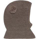 Huttelihut Cinder Melange Balaclava Windstop Pompoms