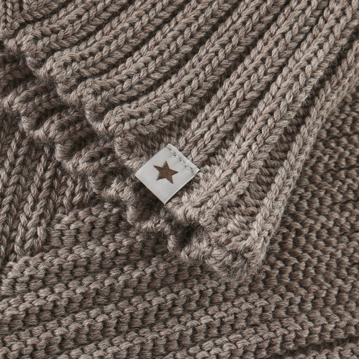 Huttelihut Cinder Melange Balaclava Pixie Wool Knit